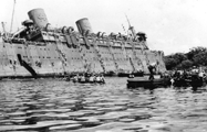 Survivors departing the President Coolidge - Click here